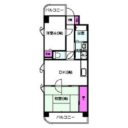 オルゴグラート放出の物件間取画像